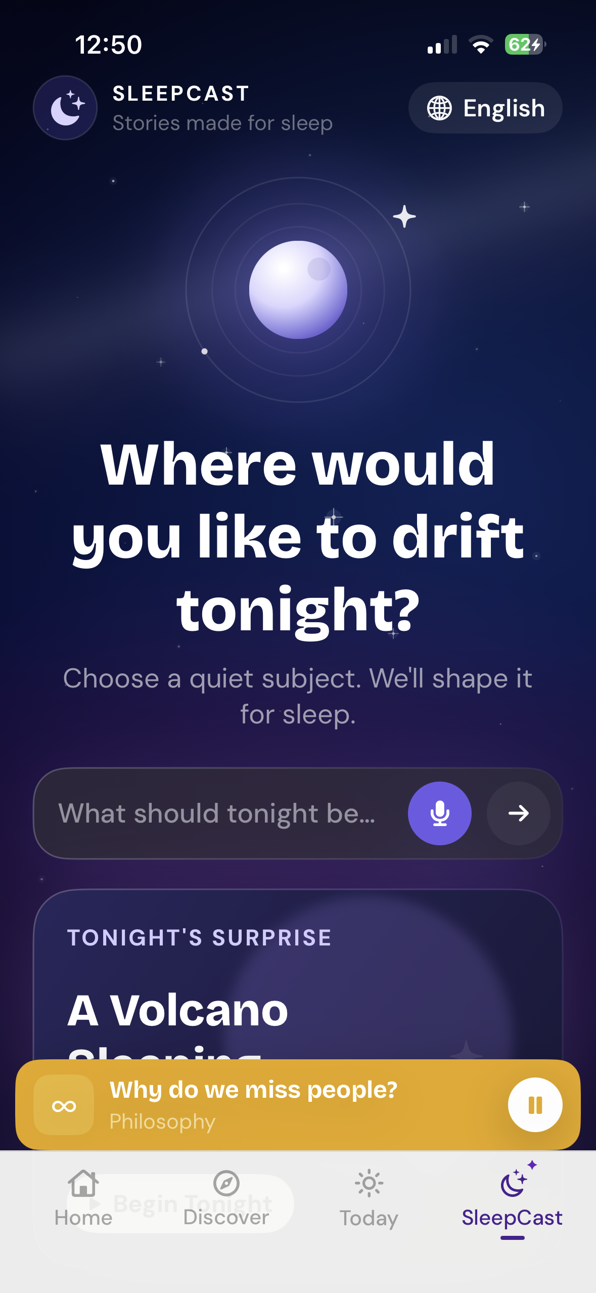 Askumentary SleepCast experience